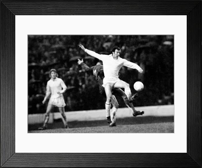 Framed Print : Football: Chelsea F. C. vs. Leeds United F. C. Scenes during the match