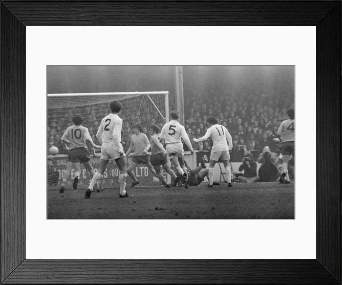 Framed Print : FA Cup Quarter Final match at Elland Road. Leeds United 2 v Tottenham Hotspur 1 Framed Print : FA Cup Quarter Final match at Elland Road. Leeds United 2 v Tottenham Hotspur 1