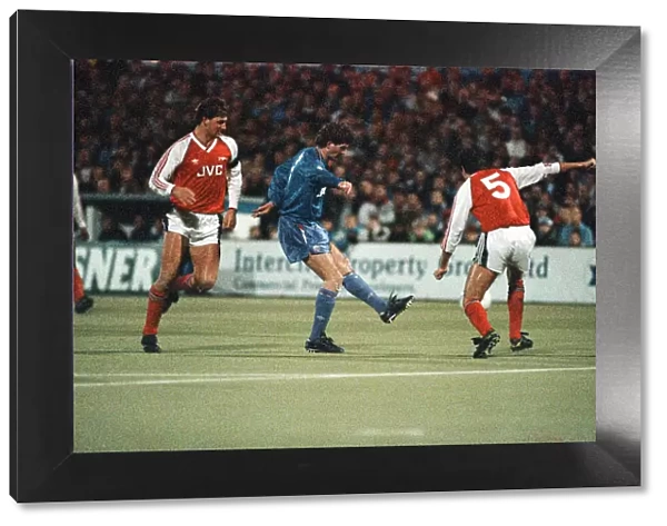 Littlewoods Cup. Oldham Athletic 3-1 Arsenal 22-11-1989