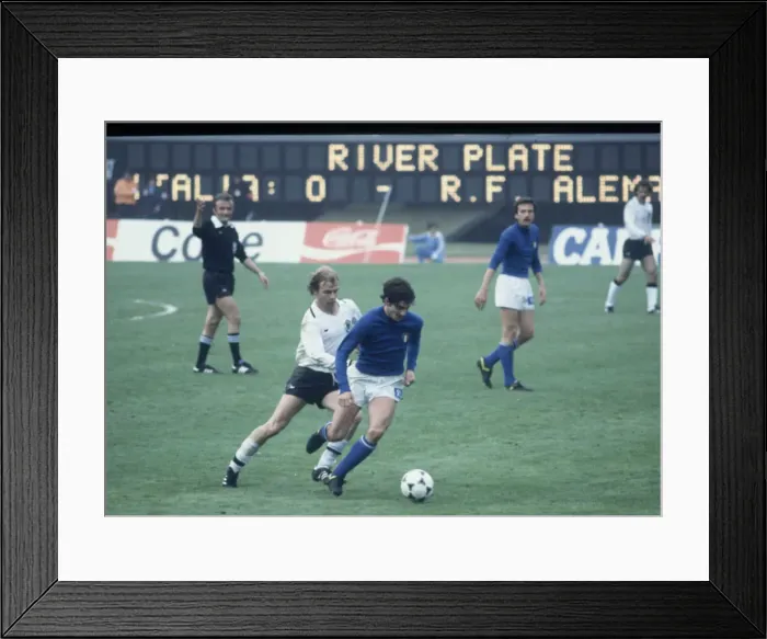 Framed Print : 1978 World Cup Second Round Group A match in Buenos Aires, Argentina