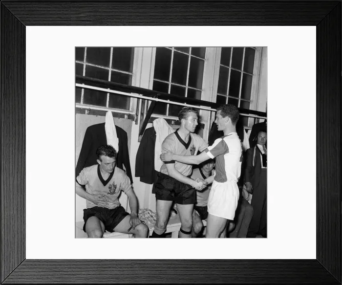Framed Print : FA Cup Final at Wembley Stadium. Wolverhampton Wanderers 3 v Blackburn Rovers 0 Framed Print : FA Cup Final at Wembley Stadium. Wolverhampton Wanderers 3 v Blackburn Rovers 0