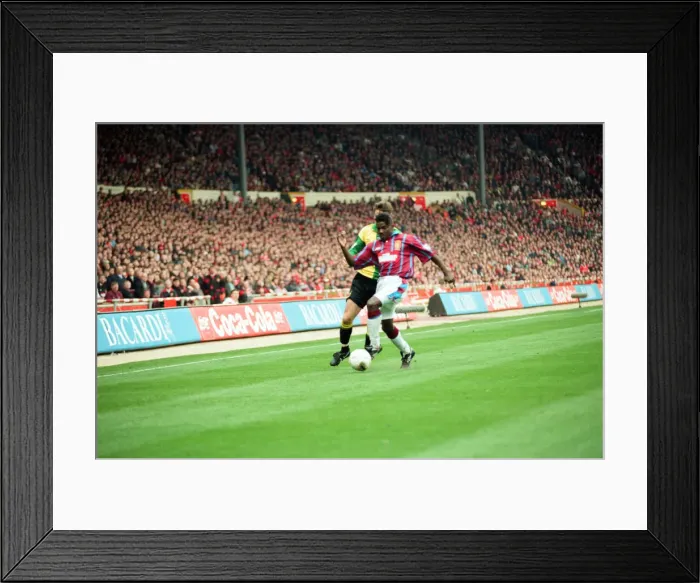 Framed Print : Coca Cola Cup Final. Aston Villa 3 v Manchester United 1. 27th March 1994 Framed Print : Coca Cola Cup Final. Aston Villa 3 v Manchester United 1. 27th March 1994