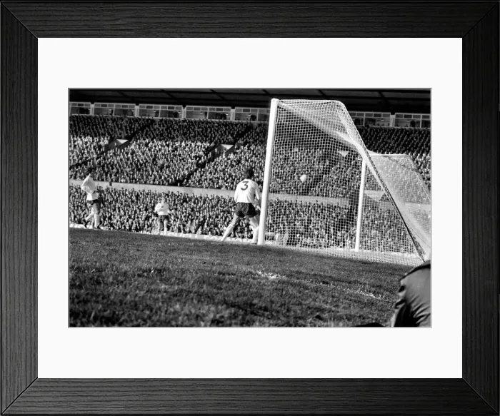 Framed Print : English League Division One Match at Old Trafford. Manchester United 3 v Tottenham Framed Print : English League Division One Match at Old Trafford. Manchester United 3 v Tottenham