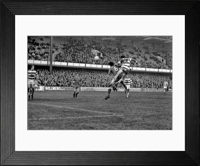 Framed Print : Sport: Football: Q. P. R. v. Portsmouth. Clarke, No. 9 of Q. P. R Framed Print : Sport: Football: Q. P. R. v. Portsmouth. Clarke, No. 9 of Q. P. R