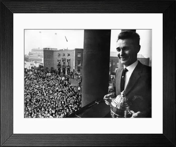 Framed Print : Derby County FC Civic reception after winning divison two championship Framed Print : Derby County FC Civic reception after winning divison two championship