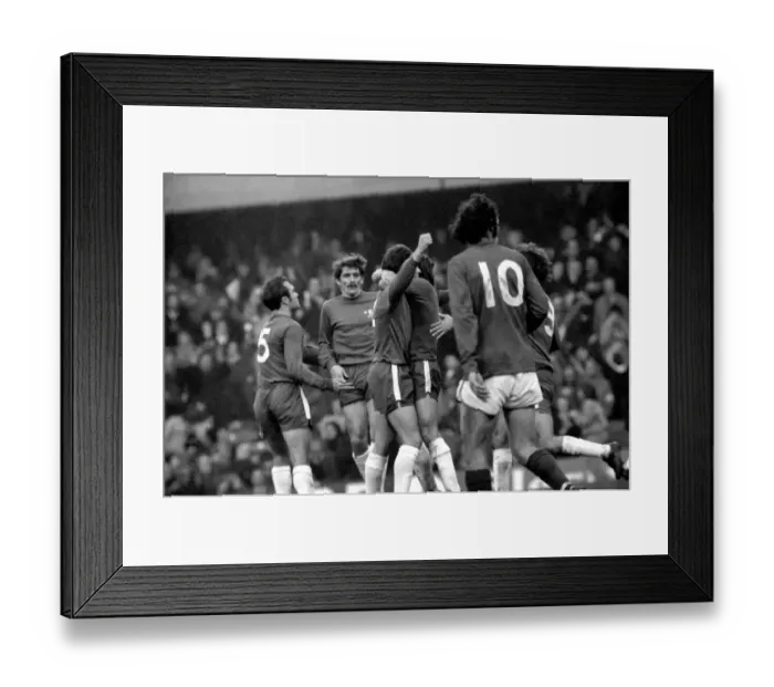 Framed Print : Football: Chelsea F. C. vs. Birmingham F. C. February 1975 75-00764-097 Framed Print : Football: Chelsea F. C. vs. Birmingham F. C. February 1975 75-00764-097