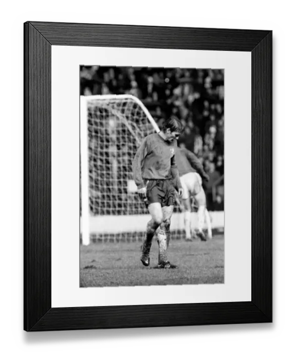Framed Print : Football: Chelsea F. C. vs. Leeds United F. C. Scenes during the match