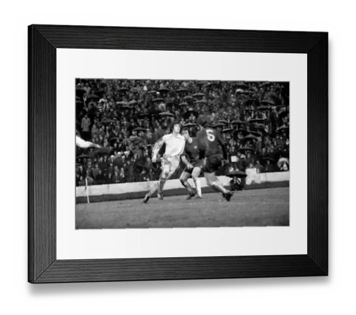 Framed Print : Football: Chelsea F. C. vs. Leeds United F. C. Scenes during the match Framed Print : Football: Chelsea F. C. vs. Leeds United F. C. Scenes during the match
