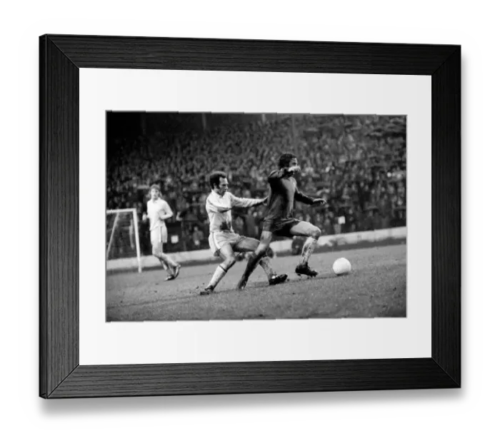 Framed Print : Football: Chelsea F. C. vs. Leeds United F. C. Scenes during the match Framed Print : Football: Chelsea F. C. vs. Leeds United F. C. Scenes during the match