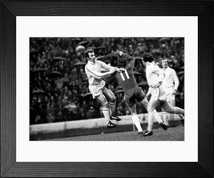 Framed Print : Football: Chelsea F. C. vs. Leeds United F. C. Scenes during the match Framed Print : Football: Chelsea F. C. vs. Leeds United F. C. Scenes during the match