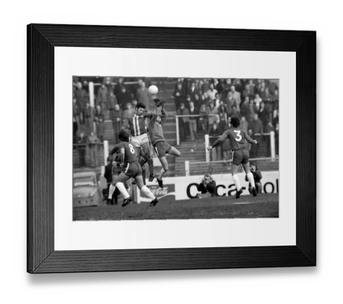 Framed Print : Football: Chelsea F. C. vs. Birmingham F. C. February 1975 75-00764-059 Framed Print : Football: Chelsea F. C. vs. Birmingham F. C. February 1975 75-00764-059