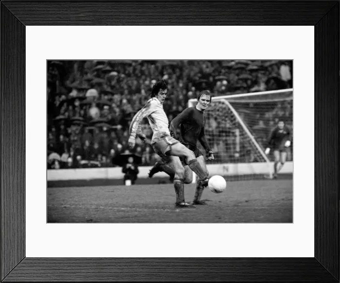 Framed Print : Football: Chelsea F. C. vs. Leeds United F. C. Scenes during the match Framed Print : Football: Chelsea F. C. vs. Leeds United F. C. Scenes during the match
