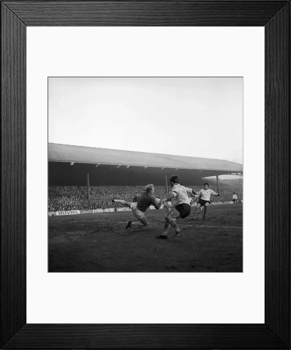Framed Print : English League Division One match. Burnley v. Liverpool Framed Print : English League Division One match. Burnley v. Liverpool