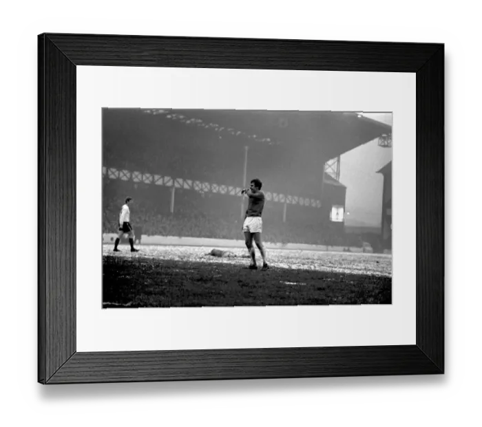 Framed Print : English League Division One match. Everton v. Derby. Joes joy Framed Print : English League Division One match. Everton v. Derby. Joes joy