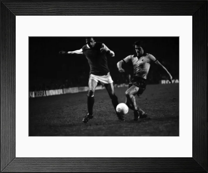 Framed Print : Football. F. A. Cup replay. Arsenal F. C. vs. Coventry City F. C. January 1975 75-00560-026