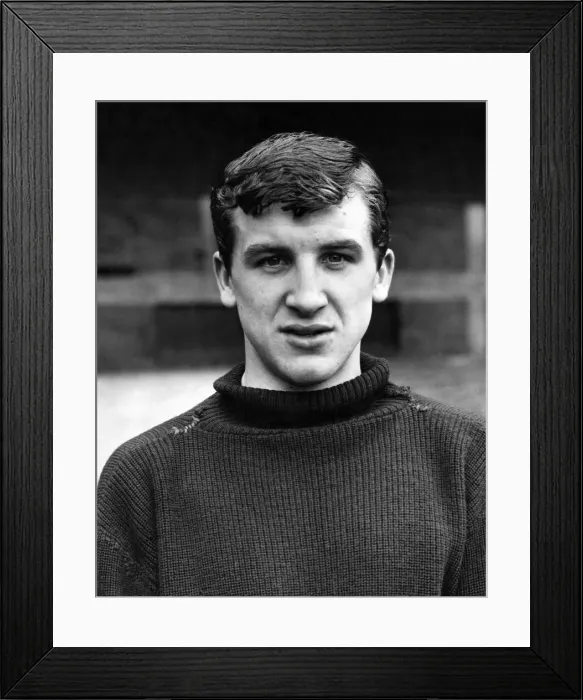 Framed Print : Johnny Morrissey, Liverpool F. C. March 1959 P009913 Framed Print : Johnny Morrissey, Liverpool F. C. March 1959 P009913