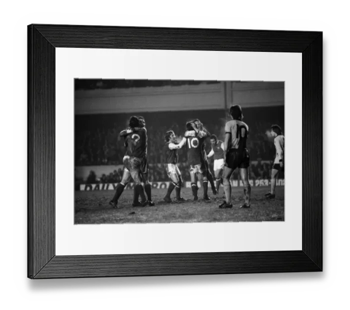 Framed Print : Football. F. A. Cup replay. Arsenal F. C. vs. Coventry City F. C. January 1975 75-00560-019