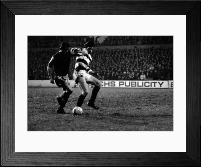 Framed Print : Football: West Ham F. C. vs. Queens Park Ranger F. C. Scenes during the match Framed Print : Football: West Ham F. C. vs. Queens Park Ranger F. C. Scenes during the match
