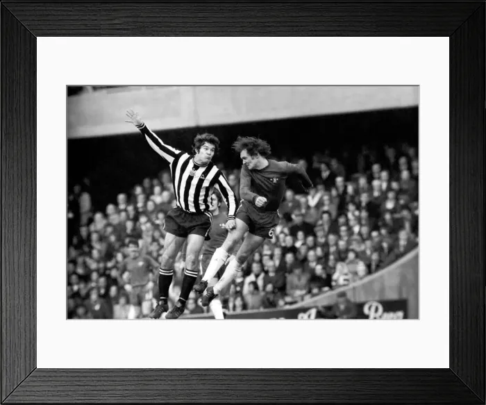 Framed Print : English League Division One match at Stamford Bridge Chelsea 3 v Newcastle United 2 Framed Print : English League Division One match at Stamford Bridge Chelsea 3 v Newcastle United 2