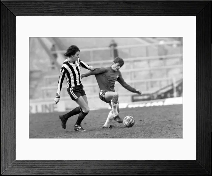 Framed Print : English League Division One match at Stamford Bridge Chelsea 3 v Newcastle United 2