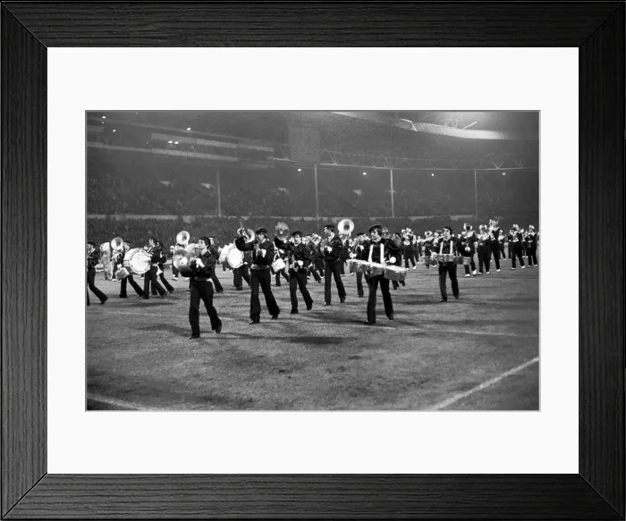 Framed Print : England (2) v. West Germany (0). March 1975 75-01404-009 Framed Print : England (2) v. West Germany (0). March 1975 75-01404-009