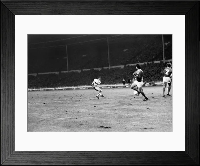 Framed Print : England (2) v. West Germany (0). March 1975 75-01404-036 Framed Print : England (2) v. West Germany (0). March 1975 75-01404-036
