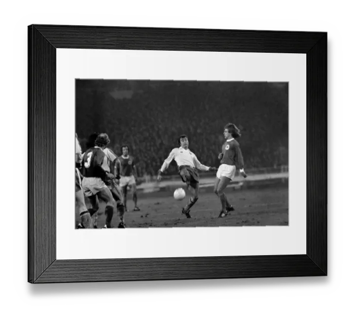 Framed Print : England (2) v. West Germany (0). March 1975 75-01404-001 Framed Print : England (2) v. West Germany (0). March 1975 75-01404-001