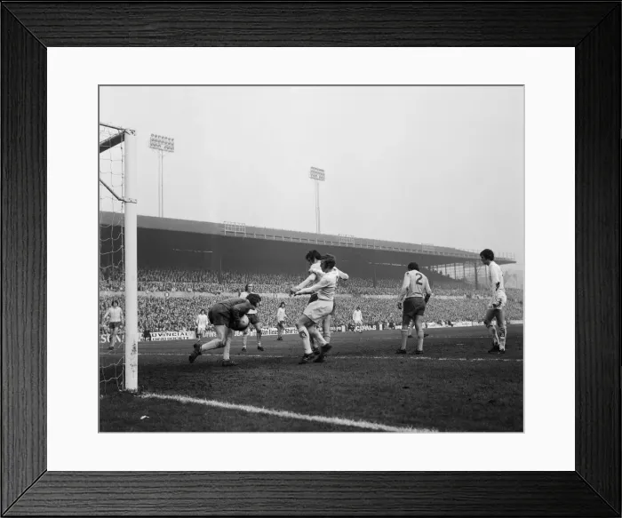 Framed Print : FA Cup Quarter Final match at Elland Road. Leeds United 2 v Tottenham Hotspur 1 Framed Print : FA Cup Quarter Final match at Elland Road. Leeds United 2 v Tottenham Hotspur 1