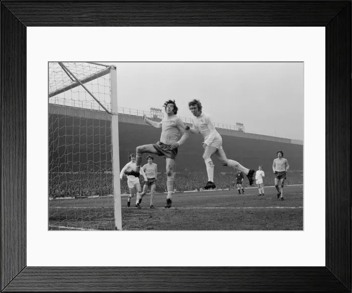 Framed Print : FA Cup Quarter Final match at Elland Road. Leeds United 2 v Tottenham Hotspur 1 Framed Print : FA Cup Quarter Final match at Elland Road. Leeds United 2 v Tottenham Hotspur 1