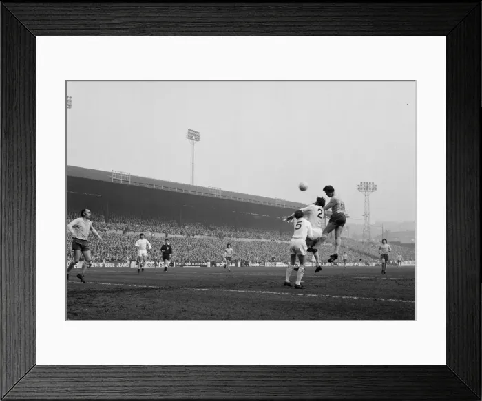 Framed Print : FA Cup Quarter Final match at Elland Road. Leeds United 2 v Tottenham Hotspur 1 Framed Print : FA Cup Quarter Final match at Elland Road. Leeds United 2 v Tottenham Hotspur 1