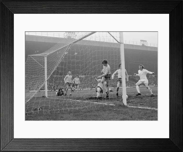 Framed Print : FA Cup Quarter Final match at Elland Road. Leeds United 2 v Tottenham Hotspur 1 Framed Print : FA Cup Quarter Final match at Elland Road. Leeds United 2 v Tottenham Hotspur 1
