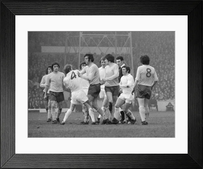 Framed Print : FA Cup Quarter Final match at Elland Road. Leeds United 2 v Tottenham Hotspur 1 Framed Print : FA Cup Quarter Final match at Elland Road. Leeds United 2 v Tottenham Hotspur 1