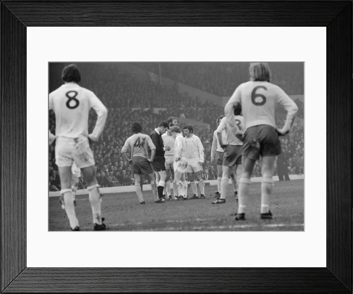 Framed Print : FA Cup Quarter Final match at Elland Road. Leeds United 2 v Tottenham Hotspur 1 Framed Print : FA Cup Quarter Final match at Elland Road. Leeds United 2 v Tottenham Hotspur 1