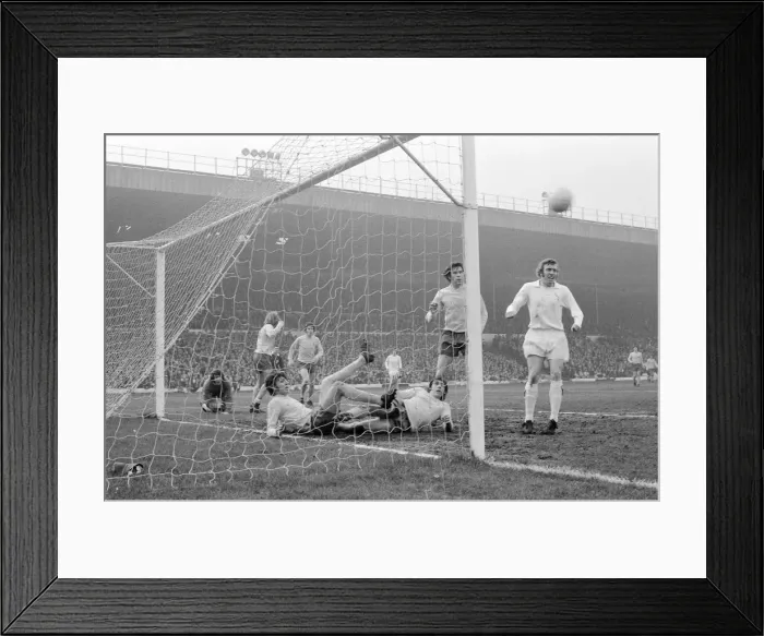 Framed Print : FA Cup Quarter Final match at Elland Road. Leeds United 2 v Tottenham Hotspur 1 Framed Print : FA Cup Quarter Final match at Elland Road. Leeds United 2 v Tottenham Hotspur 1