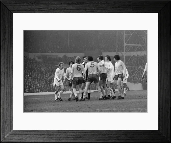 Framed Print : FA Cup Quarter Final match at Elland Road. Leeds United 2 v Tottenham Hotspur 1 Framed Print : FA Cup Quarter Final match at Elland Road. Leeds United 2 v Tottenham Hotspur 1
