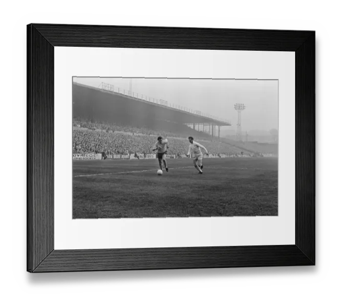 Framed Print : FA Cup Quarter Final match at Elland Road. Leeds United 2 v Tottenham Hotspur 1