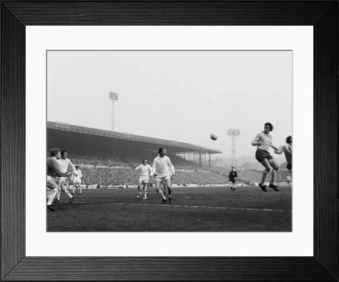 Framed Print : FA Cup Quarter Final match at Elland Road. Leeds United 2 v Tottenham Hotspur 1 Framed Print : FA Cup Quarter Final match at Elland Road. Leeds United 2 v Tottenham Hotspur 1