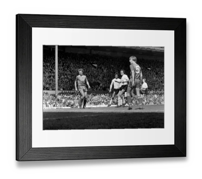 Framed Print : English League Division One match at Anfield Liverpool 3 v Swansea 0 April