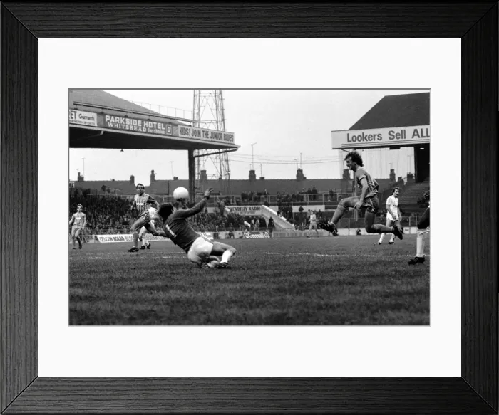 Framed Print : English League Division Two match at Maine Road Manchester City 4 v Brighton Framed Print : English League Division Two match at Maine Road Manchester City 4 v Brighton