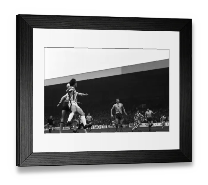 Framed Print : English League Division One match Stoke City 0 v Sunderland 1 March 1983 Framed Print : English League Division One match Stoke City 0 v Sunderland 1 March 1983