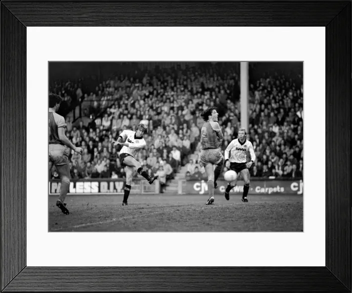 Framed Print : English League Division Two match Shewsbury Town 1 v Manchester City 3