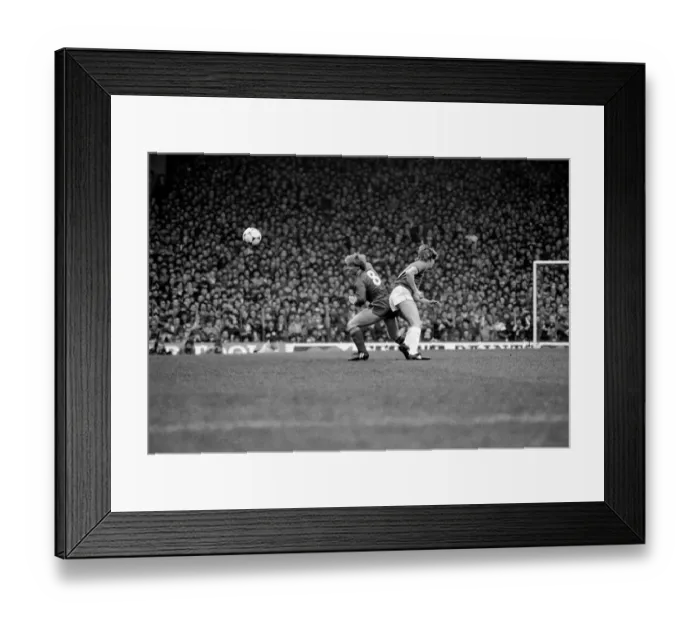Framed Print : English League Division One match at Anfield Liverpool 0 v Everton 0 March Framed Print : English League Division One match at Anfield Liverpool 0 v Everton 0 March