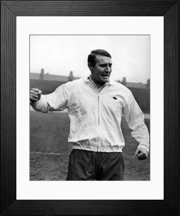 Framed Print : Manchester City assistant manager Malcolm Allison, banned from soccer for one month Framed Print : Manchester City assistant manager Malcolm Allison, banned from soccer for one month