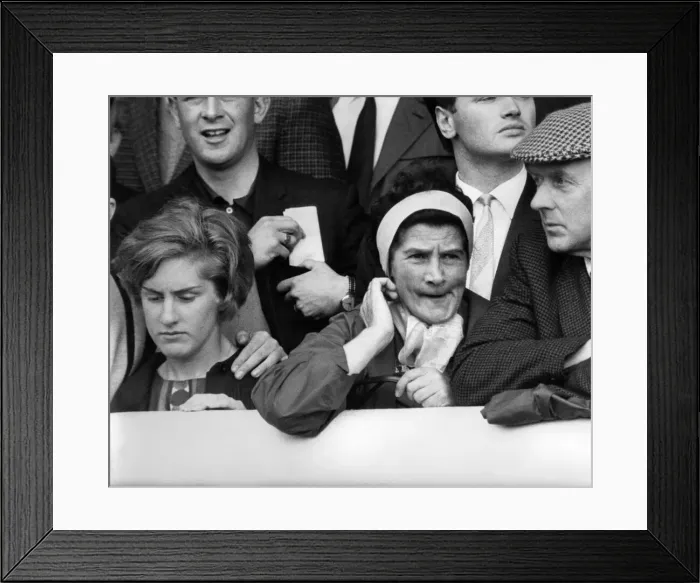 Framed Print : If you can t beat them, join them. This football widow decided that her husband Framed Print : If you can t beat them, join them. This football widow decided that her husband