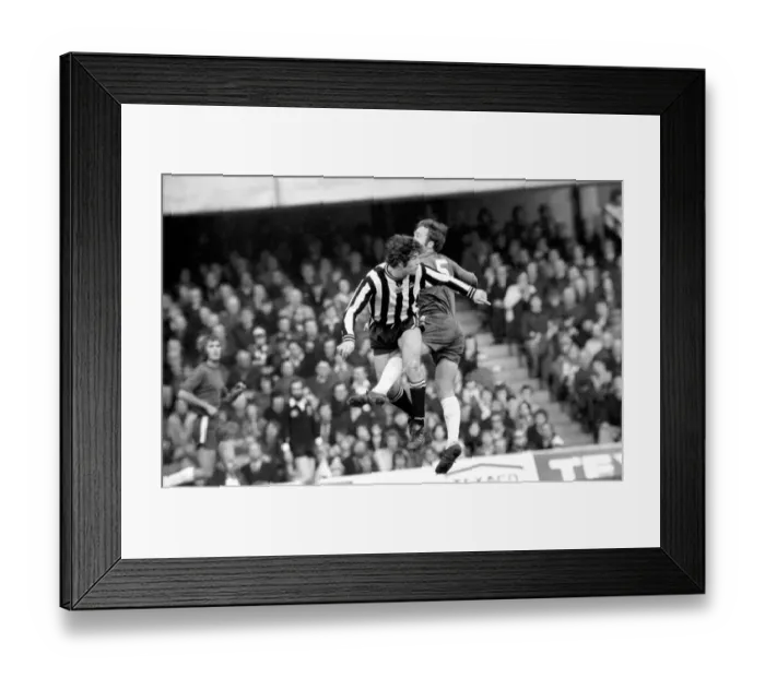 Framed Print : English League Division One match at Stamford Bridge Chelsea 3 v Newcastle United 2