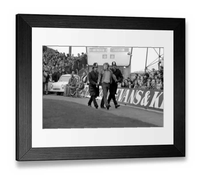 Framed Print : Football. Birmingham F. C. vs. Everton F. C. Scenes during the match Framed Print : Football. Birmingham F. C. vs. Everton F. C. Scenes during the match