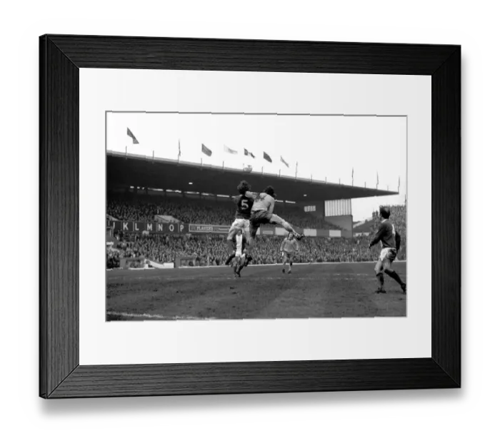 Framed Print : Football. Birmingham F. C. vs. Everton F. C. Scenes during the match Framed Print : Football. Birmingham F. C. vs. Everton F. C. Scenes during the match