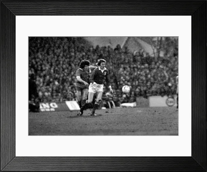 Framed Print : Football: F. A. Cup. Ipswich F. C. v. Liverpool F. C. January 1975 75-00478-030 Framed Print : Football: F. A. Cup. Ipswich F. C. v. Liverpool F. C. January 1975 75-00478-030