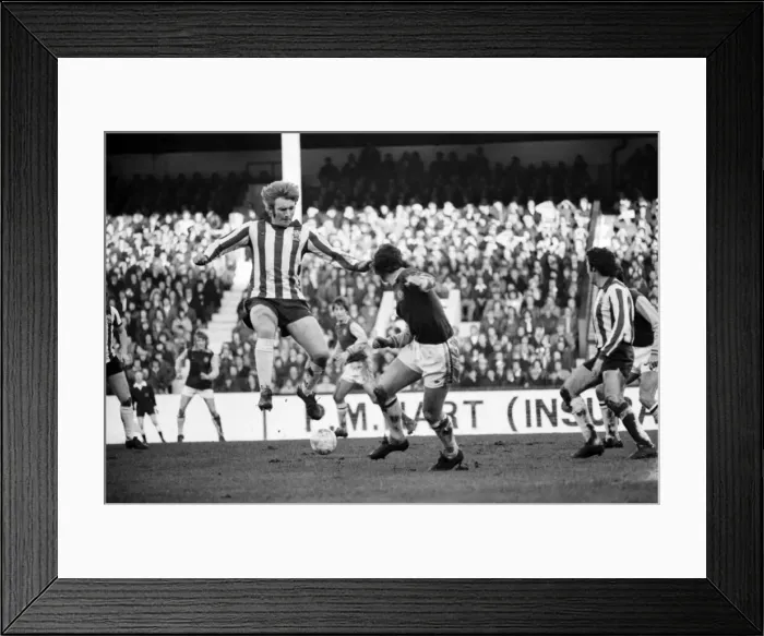 Framed Print : F. A. Cup. Coventry City v. Arsenal. Alan Ball, taking advantage of a terrible mix-up in Framed Print : F. A. Cup. Coventry City v. Arsenal. Alan Ball, taking advantage of a terrible mix-up in