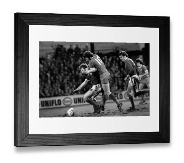 Framed Print : Football: F. A. Cup. Ipswich F. C. v. Liverpool F. C. Toshack (10